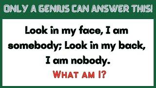 ONLY A GENIUS CAN ANSWER THESE 15 TRICKY RIDDLES  Riddles Quiz#102