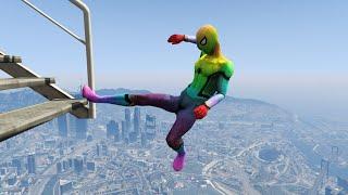 GTA 5 Epic Ragdolls/Spiderman Compilation (GTA V, Euphoria Physics, Fails, Funny Moments)