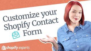 Shopify Custom Contact Forms | Add More Fields to your Contact Us Page