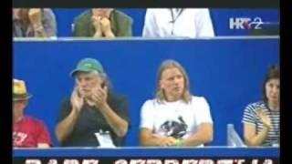 Rade Serbedzija - Croatian Tennis Fan - Davis Cup