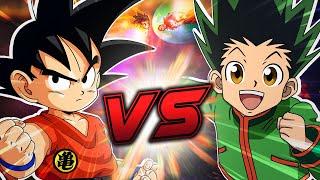 Kid Goku VS Gon DEATH BATTLE ANIMATION! (Dragon Ball VS Hunter X Hunter)