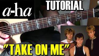 Como tocar "Take on me" de A-HA (clásico de los 80's) en Guitarra Completo con punteo