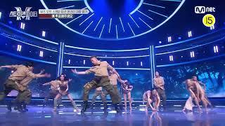 STREET MAN FIGHTER EP 9  MBITIOUS - LA CHICA muse of SMF - mnet