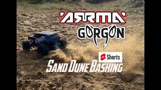 Arrma Gorgon Jumps in the Dunes SHORT