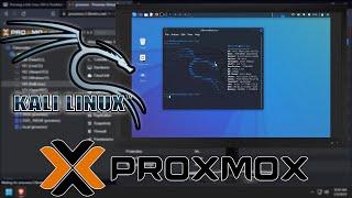 Running a Kali Linux VM in Proxmox VE