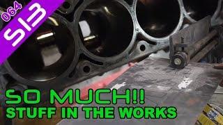 It's time to get to work! Trunk, engine, door, etc | Restomod V8 240sx