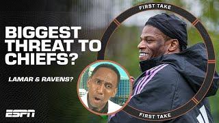 Stephen A. is picking Lamar Jackson & the Ravens as the Chiefs' biggest AFC threat  | First Take