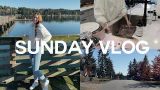 sunday reset vlog | cleaning motivation, halloween day, getting ready for november!