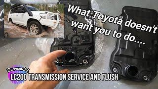 Landcruiser 200 Auto Transmission | Service | Flush | What Toyota don't want you to do