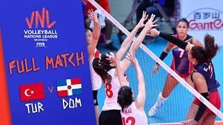 Turkey  Dominican Republic - Full Match | Women’s Volleyball Nations League 2019