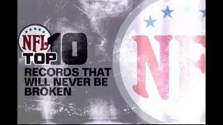 NFL Top 10 Records That Won't Be Broken