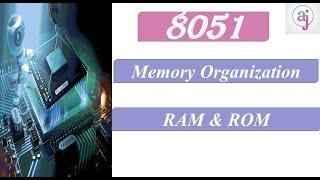 Memory Organization in 8051 Microcontroller ( Internal RAM & ROM memory)