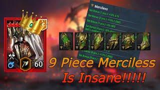 9 Piece Merciless Siegfrund Is Unstoppable!!  Raid Shadow Legends