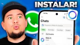 Como INSTALAR el Nuevo WhatsApp META IA 2024