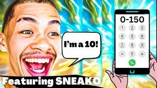 Sneako SAVAGE Moments | IPhone Dial Challenge 0-150