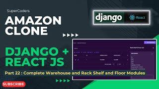 Building Your Amazon Ecommerce Clone Part 22:  Complete Warehouse Management | Rack  Shelf & Floor