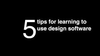 Design Software training tips 01