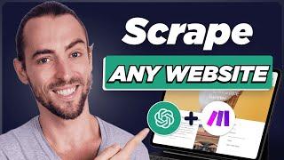 How To Scrape Any Website in 9 Minutes (Seriously)