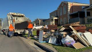 Massive Council Clean Up Bulk Waste Pile | Too Much for truck - Part1