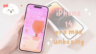 ️ iPhone 14 pro max unboxing & customization | 2022