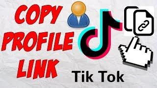 How to Copy TikTok Profile Link