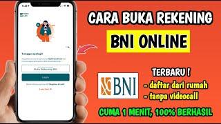 Cara Buka Rekening BNI Online | Buka Rekening BNI Online