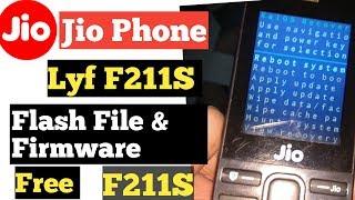 Lyf F211S Flash File Firmware & Flashing ! Jio Phone Lyf F211S Flash File & Full Firmware