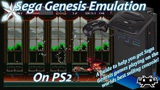 [PS2] Retroarch Sega Genesis Emulation Setup Guide