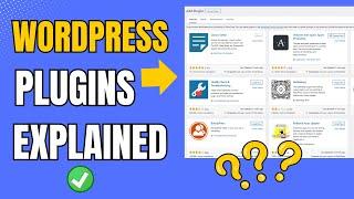 How To Install and Use Wordpress Plugins | Website Plugins