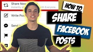 How to Share a Facebook Post