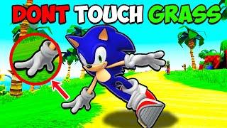 Can You Beat Every Time Trial Without Touching Grass? (Sonic Speed Simulator)