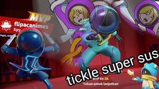 tickle super sus // the spy imposter ticket me // 