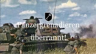 Lied der Panzergrenadiere (with german + english translation)