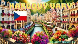 Karlovy Vary, Czech Republic - Summer 2024 -Travel Guide -4K 60fps HDR - Walking Tour