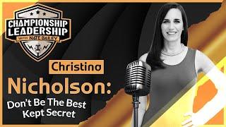 Christina Nicholson Media Maven, Become a Media Maven Podcast | Championship Leadership