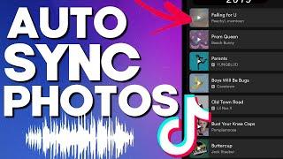 How To Auto Sync Pictures To Sounds Music On TikTok (2025 )