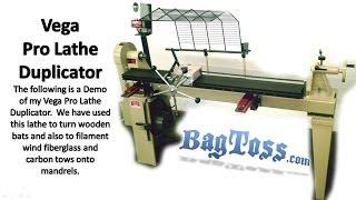 Wood Lathe and Duplicator Demo