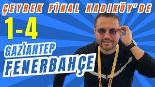 Talisca şov, Nesryi resital, İrfan Can alev alev!  Gaziantep 1-4 Fenerbahçe, çeyrek final Kadıköy'de