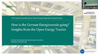 How is the German Energiewende going? Insights from the Open Energy Tracker (25 Nov 2022)