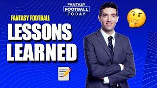 6 Fantasy Football Lessons Learned From 2024 Season! | Fantasy Football Advice