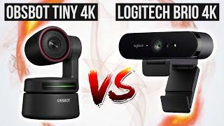 OBSBOT Tiny 4K VS Logitech Brio 4K (Comprehensive Review & Comparison)