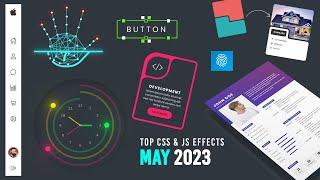 Top CSS & JS Effects | May 2023