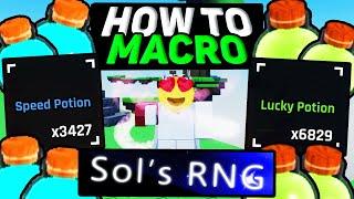 BEST *NEW* MACROS for SOLS RNG (sol's rng)