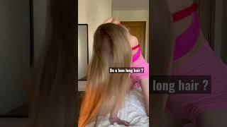 Do u love ️ #longhair ? My #silkyhair #hair #naturalhair #shinyhair #hairplay #hairfetish