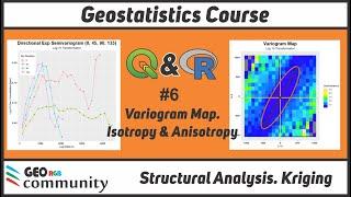  06 Variogram Map  Isotropy and Anisotropy  Structural Analysis for Kriging/Cokriging