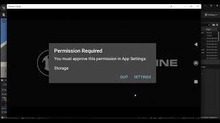 Fix Android device storage permission In Unreal Engine