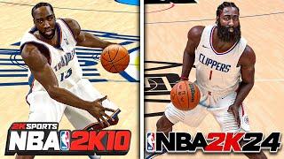 Step Back With James Harden In Every NBA 2K