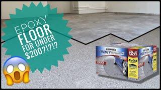 HOW TO: $200 GARAGE EPOXY!!! Rustoleum Epoxyshield DIY