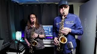 'Sail Along Silv'ry Moon' - Duo Astral Plane - Sax Cover #saxcover #saxophone #oldsong #duet