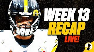 LIVE Week 13 NFL Recap!